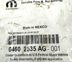 Chrysler OE Перемикач склопідйомника ЛІВИЙ CHRYSLER TOWN&COUNTRY 09- 04602535AG