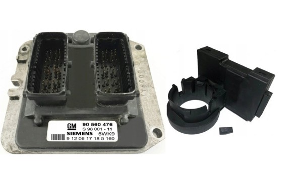 Siemens KOMPLET ZESTAW OPEL ASTRA X18XE1 90560476 5WK9 ECU OPEL КОМПЛЕКТ ОПЕЛЬ ASTRA X18XE1 90560476 5WK9