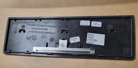 Peugeot OE Нова Оригінальна Центральна Консоль, Верхня Панель Peugeot 508 98380196ZD