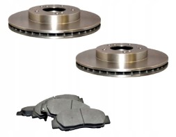 Hart ALL8481A Диски колодки HONDA CR-V І RD 1995-2002 RD HR-V GH ODYSSEY SHUTTLE RA ПЕРЕДНІ