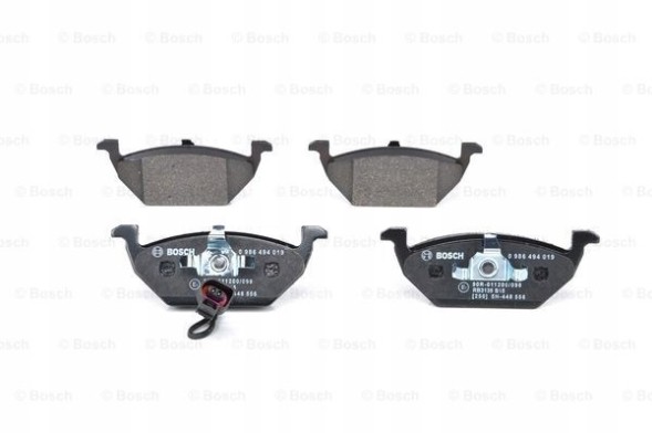 Bosch 0 986 494 019 + 0 986 478 852 AUDI A3 I (8L1) Передні колодки bosch + диски AUDI A3 I 1 8L1 280 мм