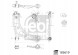 Febi bilstein 183619 Важіль передній kia sportage / hyundai tucson 1,6-2,0 15- нижній febi bilstein 1