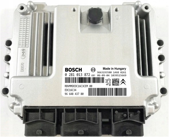 Bosch 0281013872 9664843780IMMO OFF Блок керування двигуном Bosch 0281013872 IMMO OFF