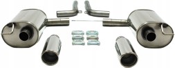 TA-Technix 02AU037-10D-1 Спортивна вихлопна система 2х100мм TA TECHNIX AUDI A6 Allroad C6 (4FH)