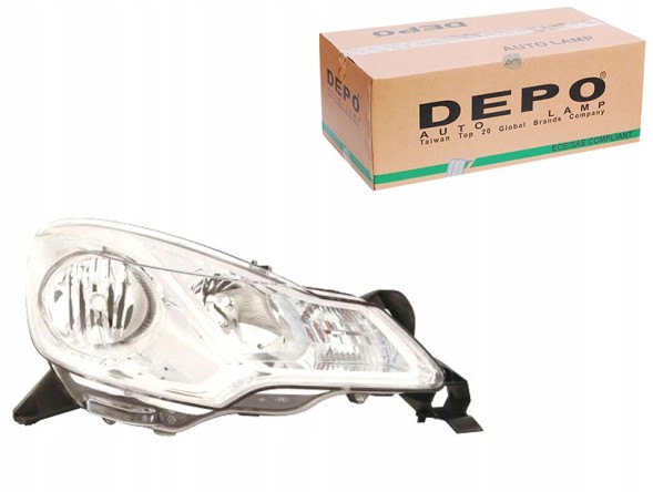 Abakus 552-1134RMLDEM5 Фара права citroen c3 2 ii 13-16 depo h7/h1