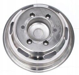 Clamp ST165201622 Ковпаки з нержавіючої сталі. Ковпак передній + задній для здвоєних коліс 16'. Комплект ковпаків 16'.