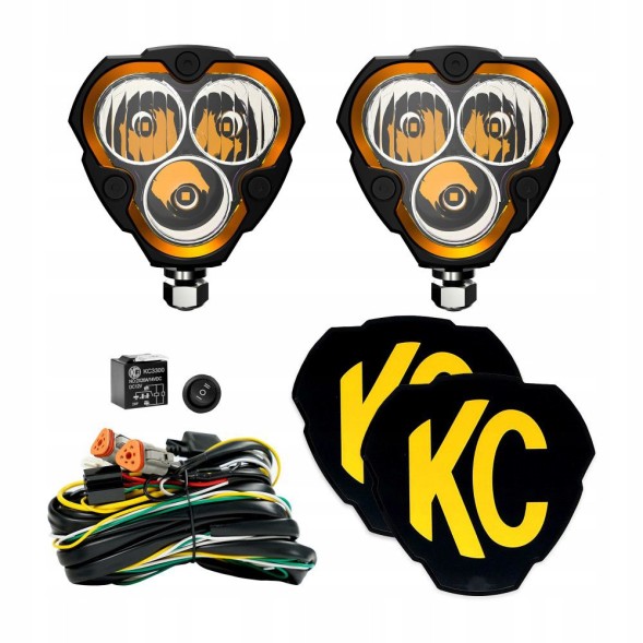 KC Hilites 288 Комплект світлодіодних фар FLEX ERA 3 Light Master з комбінованими лінзами