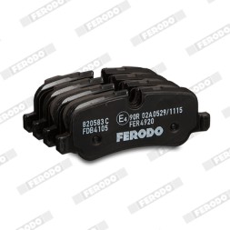 FDB4105 FERODO Комплект гальмівних колодок з 4 шт дисків