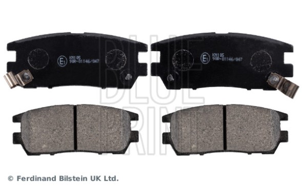 ADC44243 BLUE PRINT Комплект гальмівних колодок з 4 шт дисків