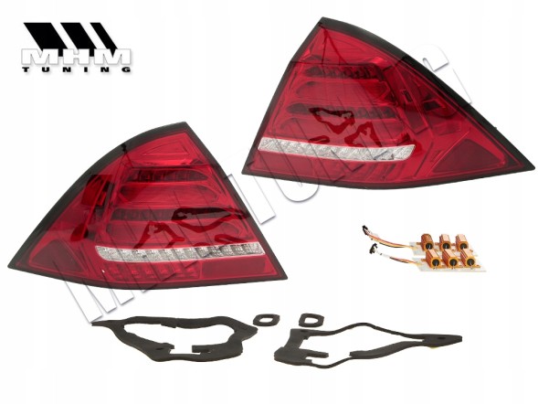 Junyan 500391DE mhm Комплект задніх ліхтарів Full LED Dynamiczne Tuning для Mercedes C-класу 203 седан z24