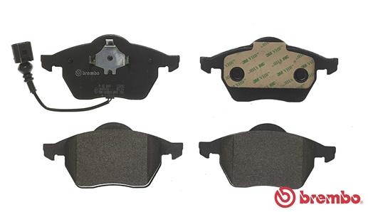 P85045 BREMBO Комплект гальмівних колодок з 4 шт дисків