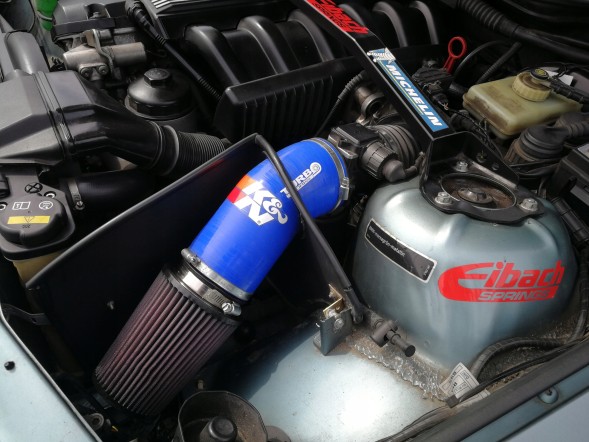 Abex 1234567 Bmw e36 2.0 2.5 2.8 м50 M52 м54 термозахисна кришка двигуна на впуск K&amp;N