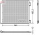 Denso DCN46026 Конденсатор, кондиціонер denso dcn46026