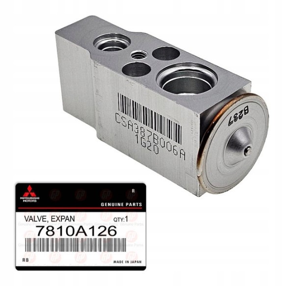 Mitsubishi OE GP|7810A126, 7810A068, 7810A120 ORYGINAŁ MITSUBISHI ASX LANCER OUTLANDER РОЗШИРЮВАЛЬНИЙ КЛАПАН КОНДИЦІОНУВАННЯ ПОВІТРЯ ОРИГІНАЛ