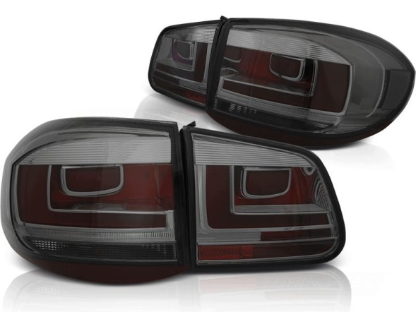 Tuning-Tec LDVWH2 Світлодіодні фари LED BAR для VW TIGUAN 07-11р. (тонировані)