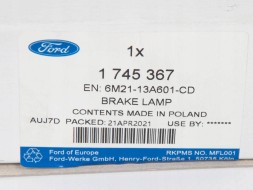 Ford OE 6M21-13A601-CD Задній ліхтар "стоп" ford s-max/galaxy 06-15 oe