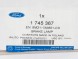 Ford OE 6M21-13A601-CD Задній ліхтар "стоп" ford s-max/galaxy 06-15 oe