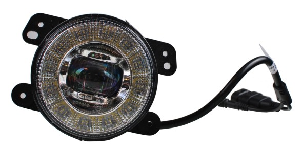 M-Tech  Світлодіодний галоген та світлодіодні денні фари drl 2в1 plug&amp;paly для jeep chrysler dodge