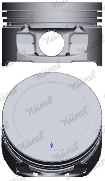 87 139400 00 NURAL Поршень