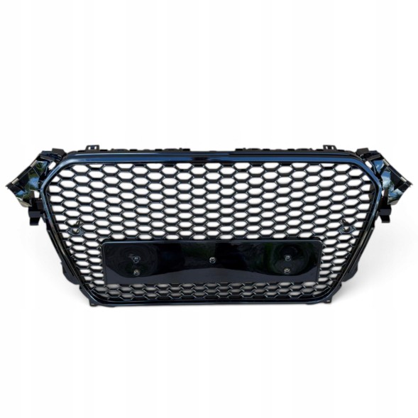 Китай Plaster Miodu Audi A4 B8 2011-2016 Grill Решітка радіатора "Стільники" для Audi A4 B8 2011-2016, чорний глянець, стиль RS