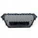Китай Plaster Miodu Audi A4 B8 2011-2016 Grill Решітка радіатора "Стільники" для Audi A4 B8 2011-2016, чорний глянець, стиль RS