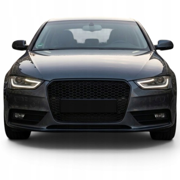 Китай Plaster Miodu Audi A4 B8 2011-2016 Grill Решітка радіатора "Стільники" для Audi A4 B8 2011-2016, чорний глянець, стиль RS