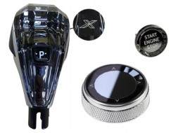 Crystal EVO X1 F48 F49 X2 F39 2020-2021 Кришталевий комплект ручки перемикання передач для BMW X1 Series F48 F49 2020-2021