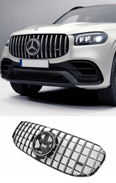 Proteile A167031 Airautopl РЕШІТКА РАДІАТОРА (АТРАПА) MERCEDES GLS X167 W167 2019-2023 PANAMERICANA AMG GT ХРОМ