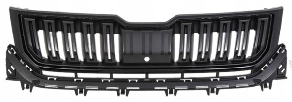 Китай SKODA 565853653CZD4 Skoda Kodiaq Monte Carlo 2016-2021 Решітка радіатора (імітація), з чорною рамкою