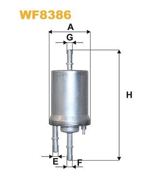 WF8386 WIX FILTERS Фільтр палива