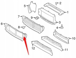 Volvo OE 31455462 Впускне повітряне кермо volvo xc90 2016- oe 31455462