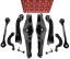 Master-Sport Germany 36844-KIT-MS Руки керування ЗАДНЕ Сидіння LEON, ALTEA / XL Master Sport