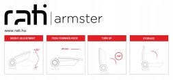 Rati 88.V01651 Підлокітник armster 3, vw caddy, 2020-,