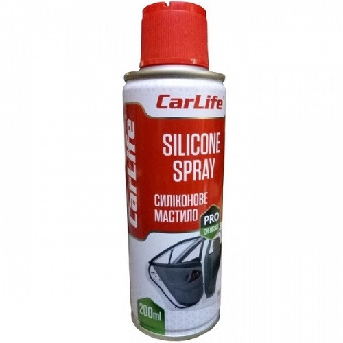 CF200 CARLIFE Силіконове мастило CARLIFE SILICONE SPRAY 200ml