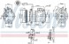 Nissens 89382 Компресор компресора кондиціонера 89382 nissens