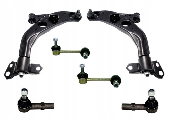 DKM ALL0001B Важелі, тяги, наконечники MAZDA 626 GF 1997-2002 XEDOS 6 ПЕРЕДНІ КОМПЛЕКТ