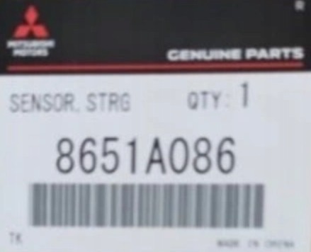 Mitsubishi OE WBEURO/8651A086/8651A006/8651A084/8651A134 MITSUBISHI OUTLANDER LANCER 4007 C-CROSSER Датчик кута повороту керма