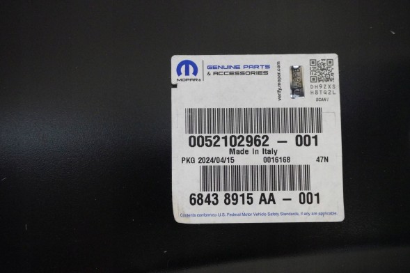 Jeep OE 68438915AA JEEP RENEGADE 19- НОВА ОРИГІНАЛЬНА ЗАХИСНА ПАНЕЛЬ ДВИГУНА