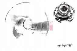 Schaeffler FAG 713 6109 90 Підшипник колеса передній 713 6109 90 fag audi a3