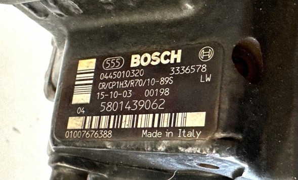 Bosch 0445010320 5801439062 Паливний насос високого тиску (ТНВД) Bosch дизельний європейського типу