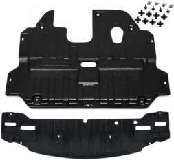 PC 8345244ZE2 ЗАХИСНА ПАНЕЛЬ ПІД ДВИГУН БАМПЕР + КЛІПСИ HYUNDAI I30 (GD) 03.2012-03.2017 КОМПЛЕКТ