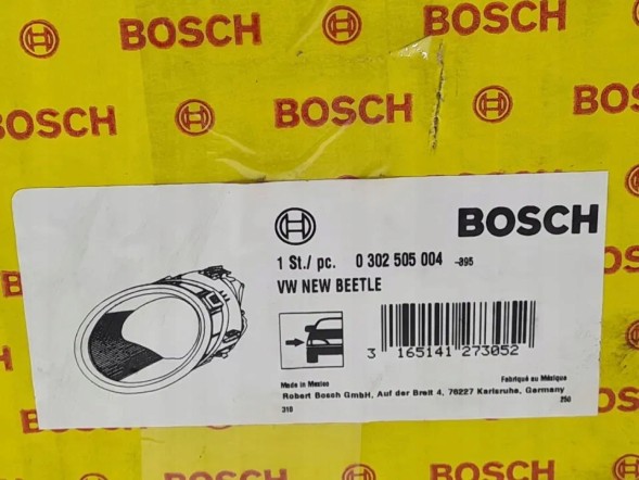 Volkswagen OE 0302505004 ФАРА ЛАМПА ПРАВА VW NEW BEETLE 1998-2010 3PIN 03025050