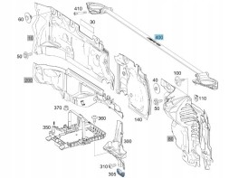 Mercedes-Benz OE A1776207901 ПОПЕРЕЧНА ТЯГА РОЗПІРКИ AMG MERCEDES