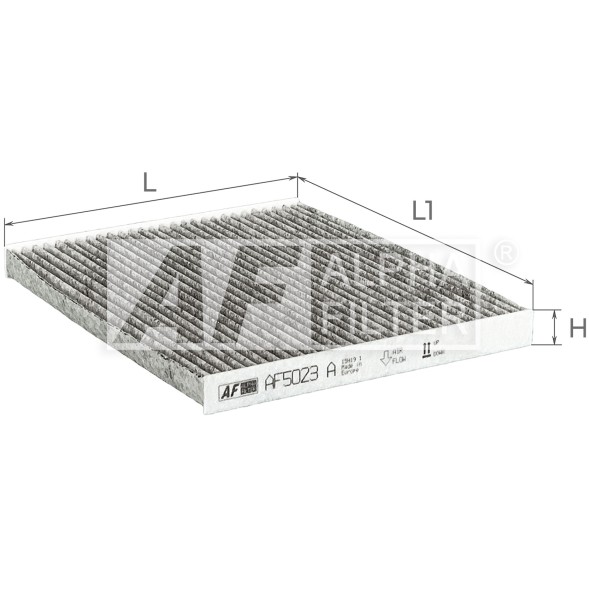 AF5023a ALPHA FILTER Фільтр салону