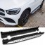 Proteile A253100 Airautopl Бічні пороги Proteile хромовані для Mercedes GLC X253 C253 Coupe 2015-2022