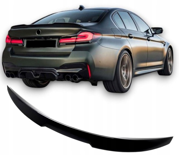 Automaniac A530302 СПОЙЛЕР ЗАДНІЙ ЛЬОТОК НА ЗАДНІЙ ЛЮК BMW СЕРІЯ 5 G30 M5 CS ЧОРНИЙ ГЛЯНЕЦЬ