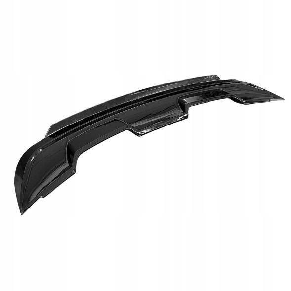 Ikon Motorsports JGD-MU15-RSMACH1GB Спойлер Лоток MACH1 Стиль + Gurney Flap - Блиск FORD MUSTANG 2015-2023