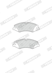 FDB4104 FERODO Тормозные колодки