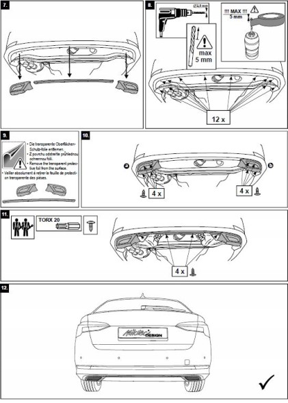 CHINA 4 688 22 Атрапа наконечника видиху, skoda octavia iv, al