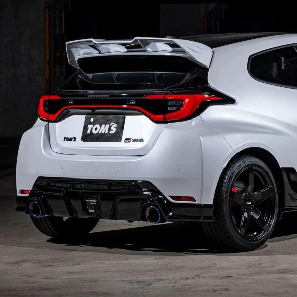 Китай GR YARIS GEN1 SPOILER TYLNY Задній спойлер TOMS RACING LOTKA AERO для TOYOTA GR YARIS GEN1 2020-2024